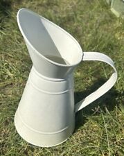 White zinc jug for sale  Shipping to Ireland