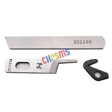 CUCHILLO SUPERIOR E INFERIOR 20112A 202295 PARA SERGER OVERLOCK SIRUBA 737,747,757 segunda mano  Embacar hacia Argentina