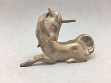 Brass unicorn paperweight for sale  Anna