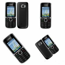 Nokia C2-01 Cell Phone Black (Unlocked) 3G Classic Button Mobile Phone for sale  Shipping to South Africa