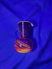 Amberina crackle glass for sale  Laconia