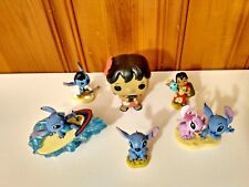 Usado, Lote de figuras de PVC Disney Lilo & Stitch Angel Scrump tabla de surf y Funko Pop Lilo 124 segunda mano  Embacar hacia Argentina