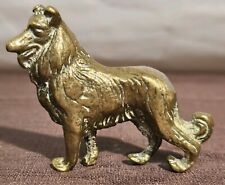 Brass metal collie for sale  Libby