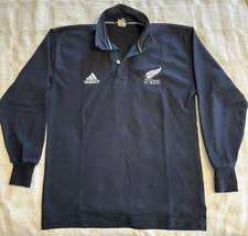 VTG Adidas New Zealand All Black Rugby Jersey - Long Sleeves - Size S for sale  Shipping to South Africa