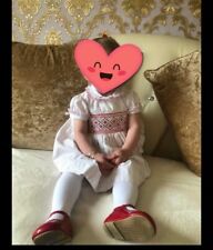 baby Girl Smocked Dress Age 1 for sale  NORTHAMPTON