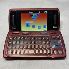 LG-VX9200M enV3 Cellphone 3G Qwerty Keyboard Camera Maroon, used for sale  Shipping to South Africa