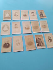 LOT OF 15 CDV FOURIE ANTIQUE BORDEAUX PHOTOGRAPHY for sale  Shipping to South Africa