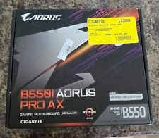 Used, GIGABYTE B550I AORUS PRO AX AM4 AMD Mini-ITX Motherboard w/ 32 gb DDR4 ram for sale  Shipping to South Africa