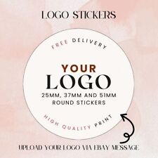 PERSONALISED STICKERS CUSTOM LOGO BUSINESS SHIPPING STICKERS for sale  Shipping to South Africa