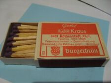 Streichholzschachteln bürgerb gebraucht kaufen  Buchholz i.d. Nordheide