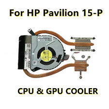 Ventilador/dissipador de calor refrigerador de CPU para dissipador de calor radiador HP Pavilion série 15-P comprar usado  Enviando para Brazil