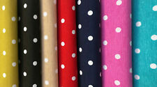 Polka Dot Fabric Spots Dots PolyCotton Material Chic Textile - 55'' ancho segunda mano  Embacar hacia Mexico