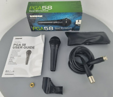 Shure pga58 cardioid for sale  POOLE