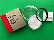 Original Canon Screw In Filter 58mm UV 1x. , usado comprar usado  Enviando para Brazil