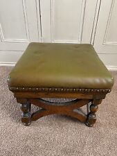 oak footstool antique for sale  CREWE