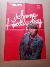 Poster johnny hallyday d'occasion  Poitiers