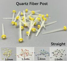 Pinos de fibra de quartzo dental endo pós canal radicular 1.0 1.2 1.4 1.6mm postes retos comprar usado  Enviando para Brazil