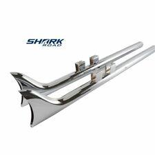 Chrome fishtail exhaust for sale  USA