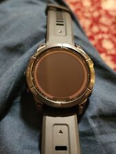 Usado, Relógio GPS Garmin fenix SAPHIRE 7 TITAN solar ardósia cinza com pulseira preta  comprar usado  Enviando para Brazil