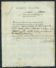 Révolution lettre andré d'occasion  Pont-de-Vaux