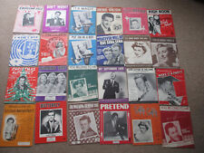 1950s sheet music. for sale  SPALDING
