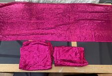Hot Pink Sequin Backdrop Curtains Wedding Party Backdrop Drape Stage Decoration for sale  Shipping to South Africa