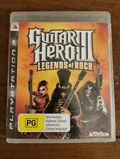 Guitar Hero 3: Legends Of Rock (Playstation 3) PS3 Completo com Manual POSTAGEM GRATUITA  comprar usado  Enviando para Brazil
