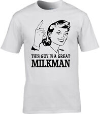 Milkman mens shirt for sale  ENFIELD