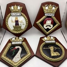 4xroyal navy shield for sale  Shipping to Ireland