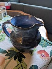 Blue ceramic jug for sale  CAMBRIDGE