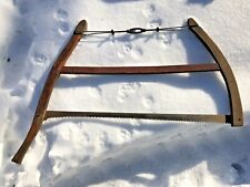 Antique Vintage Buck Cross Cut Bow Hand Saw Logging Farm Tool Primitive Rustic for sale  Shipping to Canada