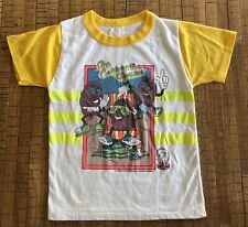 Camiseta Vintage California Raisins Niños Talla 7 Niños Jóvenes Años 80 Playa Neón, usado segunda mano  Embacar hacia Argentina