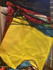 Bolsa de cordas mochila de cordão bolsa escolar bolsa de livros pacote esportivo lote de 12, usado comprar usado  Enviando para Brazil