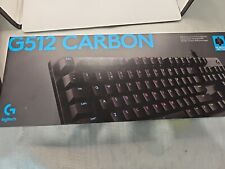 Logitech G512 Carbon RBG Mechanical Gaming Keyboard (GX Brown) READ NO SPACEBAR for sale  Shipping to South Africa