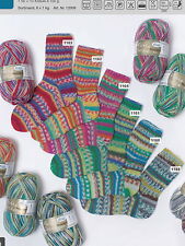 Brugt, 100 g sock wool, Mississippi, (€ 59.50/kg), Rellana, garter, knitted yarn, til salg  Sendes til Denmark