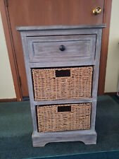 Table wicker drawers for sale  Taylor