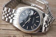 Vendido como está Vintage Rolex DateJust 1601 Floco Vermelho Preto Jubileu 36mm Anos 1960 #1222, usado comprar usado  Enviando para Brazil