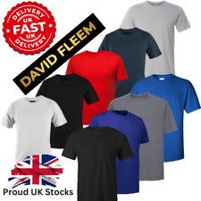 Camiseta masculina lisa 2 pacotes 3 pacotes 5 100% algodão alta qualidade sólida comprar usado  Enviando para Brazil