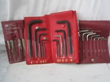 Engineers Tools, RS & GKN.  Screwdriver, hex key set, screw wrench set., used for sale  Shipping to South Africa