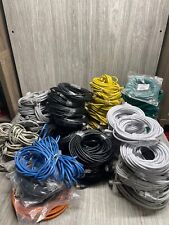 Lot Of 110 Ethernet Cat5 USB Patch Network Cables Mixed Colors & Lengths for sale  Shipping to South Africa