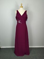 wine coloured bridesmaid dresses for sale  JOHNSTONE