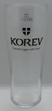 Korev pint glass for sale  STOCKPORT