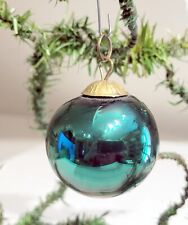 Aquamarine glass kugel for sale  Princeton
