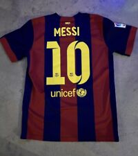 Camisa masculina Lionel Messi FC Barcelona 2014-2015 Home Jersey P pequena, usado comprar usado  Enviando para Brazil
