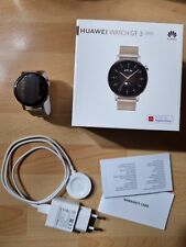 Huawei GT 3 - 42mm Stainless Steel Smartwatch, Gold - Original Bracelet - EXCELLENT  for sale  Shipping to South Africa