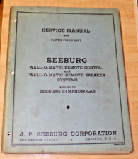 Seeburg jukebox repair for sale  Glen Dale