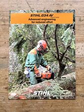 Stihl 034 chainsaw for sale  DRIFFIELD