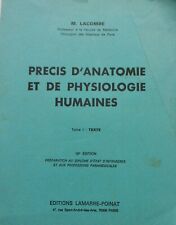 Précis anatomie physiologie d'occasion  Montluçon