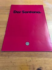 Brochure volkswagen santana d'occasion  Expédié en Belgium