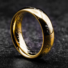 Fashion Lord of the Rings The One Ring Lotr Stainless Steel Men's Ring Size 6-12, used for sale  Shipping to South Africa